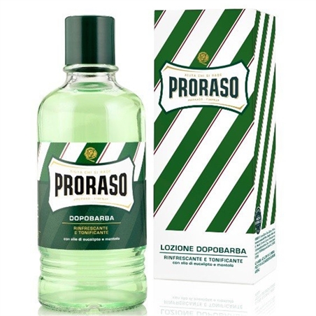LOZIONE DOPOBARBA PRORASO VERDE 400 ML - 8004395006755-1 - 8004395001248-1