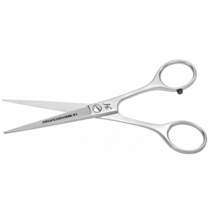 FORBICE PIATTA HOFFMANN LAME 5' IN CARBONIO A RASOIO E MICRODENTATA - 1104-1 - HOFFORBPIATC5-1