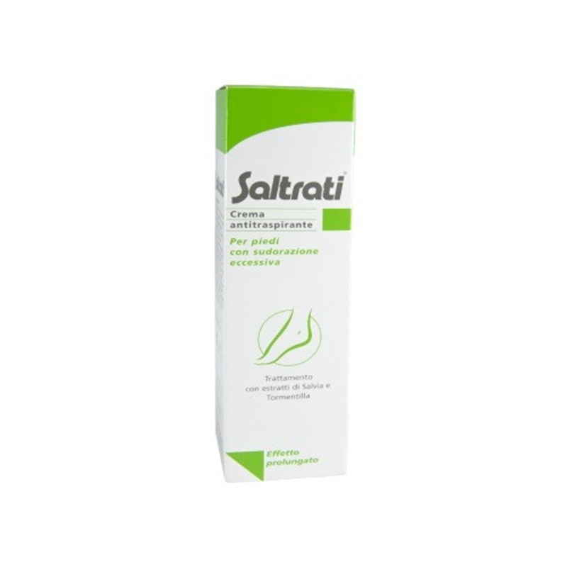 SALTRATI CREMA ANTITRASPIRANTE PER PIEDI CON SUDORAZIONE ECCESSIVA 100ML SALTRATI CREMA ANTITRASPIRANTE PER PIEDI CON SUDORAZIONE ECCESSIVA 100ML