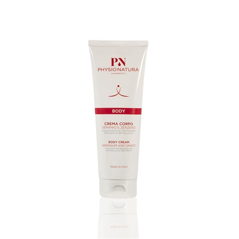 CREMA CORPO GERANIO E ZENZERO TRATTAMENTO RIDUCENTE ANTICELLULITE 250ML PHYSIO NATURA