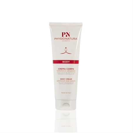 CREMA CORPO GERANIO E ZENZERO TRATTAMENTO RIDUCENTE ANTICELLULITE 250ML PHYSIO NATURA - C242TR250-1 - 8033413024419-1