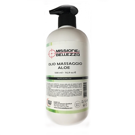OLIO MASSAGGIO ALOE CANFORATO 500ML MB - 8057284119562-1 - 8057284119562-1
