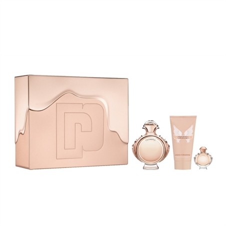 COFFRET PACO RABANNE OLYMPEA EDP VAPO 50 ML + B/L 75ML + MINIATURA PROFUMO - 3349668553129-1 - 3349668553129-1
