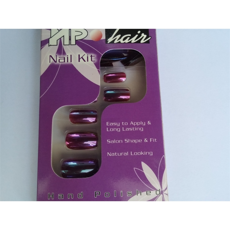 UNGHIE FINTE DECORATE MANI E PIEDI 24 UNGHIE, 1 COLLA - KITUNGHFINT24-1 - KITUNGHFINT24-1