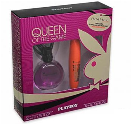 PLAYBOY QUEEN OF THE GAME EDT 40ML + MASCARA - 3614229360004-1 - 3614229360004-1