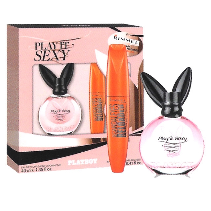 PLAYBOY PLAY IT SEXY EDT 40ML + MASCARA
