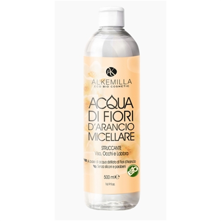 ALKEMILLA ACQUA MICELLARE AI FIORI D'ARANCIO 500ML - 0126-1 - ALKACQMIC-1