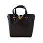 DADABÃ’ BORSA BAULETTO IN VERA PELLE CON MANICI E TRACOLLA