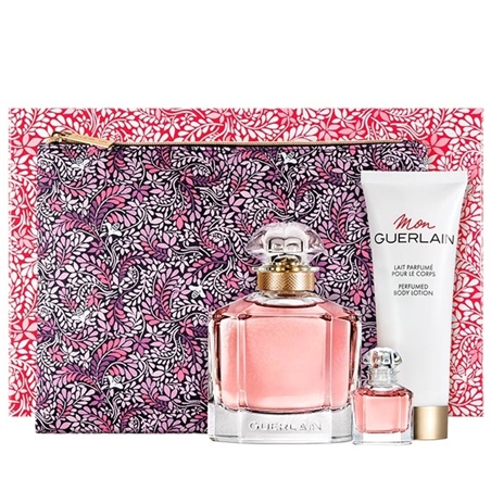 GUERLAIN MON COFFRET EDP 100ML, B/L 75ML, MINIATURA 5ML E POCHETTE - 3346470134287-1 - 3346470134287-1