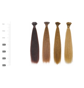 CIOCCHE EXTENSION NATURALI CON CHERATINA DA CM 40 - Y101-40-1 - Y101-40-1