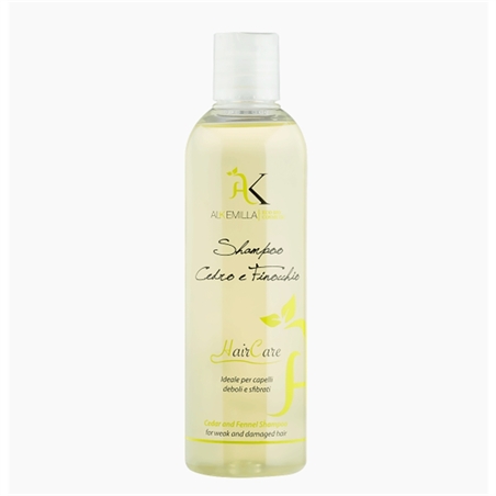 ALKEMILLA SHAMPOO BIO CEDRO E FINOCCHIO 250ML - 8051414380075-1 - 8051414380075-1