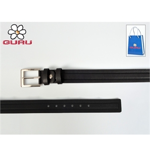 CINTURA GURU IN PELLE NERO - 8054382284536-1 - 8054382284536-1