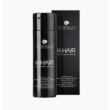 ALKEMILLA K-HAIR SHAMPOO ACIDO PER CAPELLI NORMALI, SPENTI OPACHI E TRATTATI 250ML - 0190-1 - 8051414384714-1
