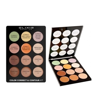 ELIXIR PALETTE KIT DI CORRETTORI E CONTOURING - E857-1 - 5206929334812-1