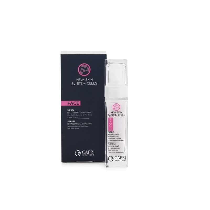 NEW SKIN SYSTEM CELLS SIERO RIVITALIZZANTE ILLUMINANTE 30 ML CAPRI BEAUTY