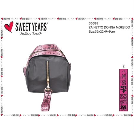 SWEET YEARS ZAINETTO DONNA CON ZIP FRONTALE - 8033098189786-1 - 8033098189786-1