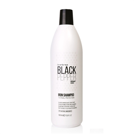 INEBRYA IRON BLACK PEPPER SH. FORTIFICANTE IDRATANTE 1000ML - 26066-1 - INSHIRON1000-1