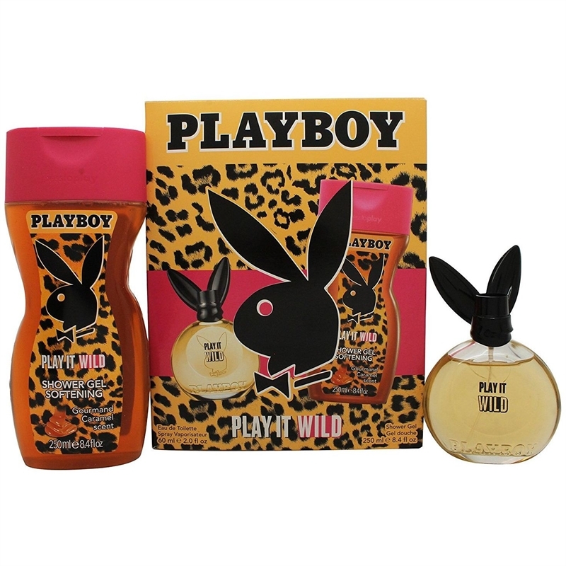 PLAYBOY PLAY IT WILD HER COFFRET EDT 60ML + S/G 250ML