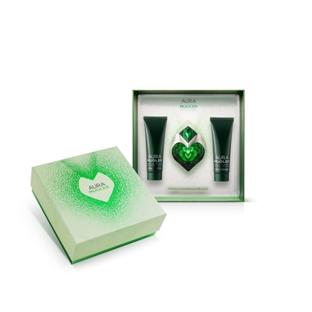 THIERRY MUGLER COFFRET AURA MUGLER EDP 30ML + 2 LATTE CORPO 50ML - 3439600033038-1 - 3439600033038-1