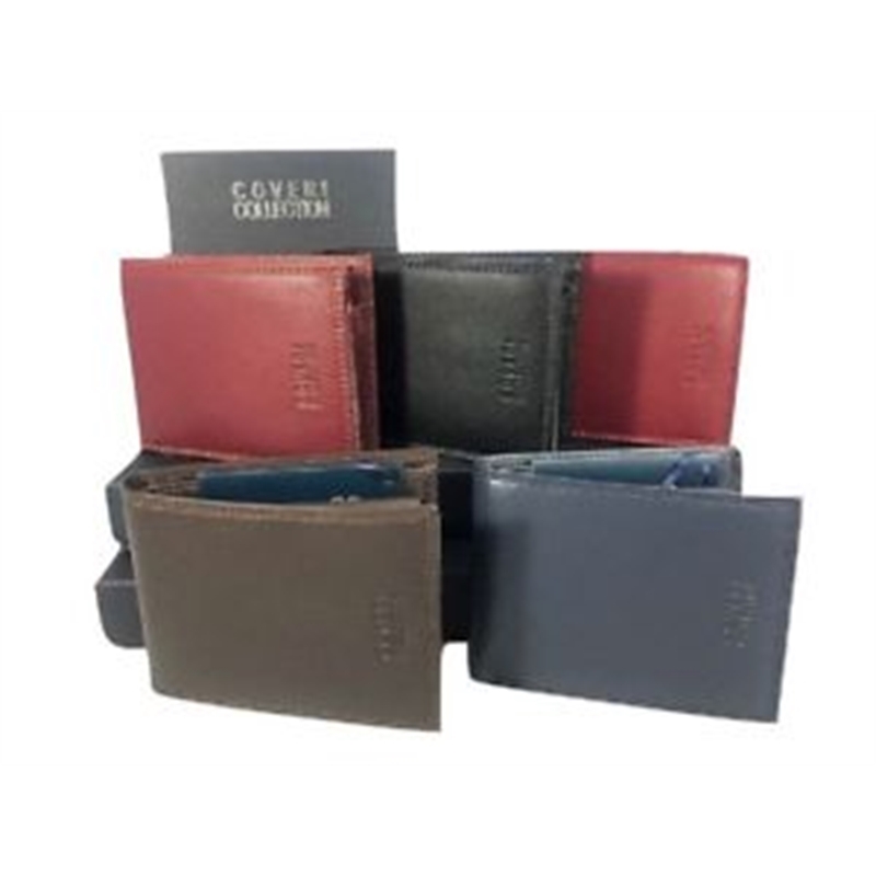ENRICO COVERI COLLECTION PORTAFOGLIO UOMO IN PELLE 8866 VARI COLORI