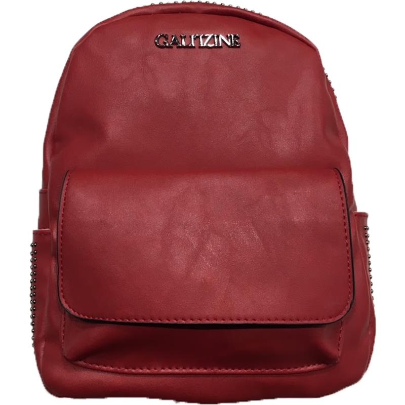 GALITZINE ZAINO DONNA IN ECOPELLE COL. ROSSO