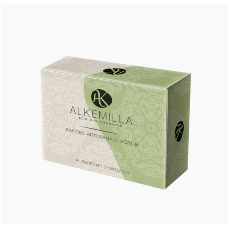 ALKEMILLA SAPONE ARTIGIANALE SCRUB AL PROFUMO DI GINESTRA ALKEMILLA SAPONE ARTIGIANALE SCRUB AL PROFUMO DI GINESTRA