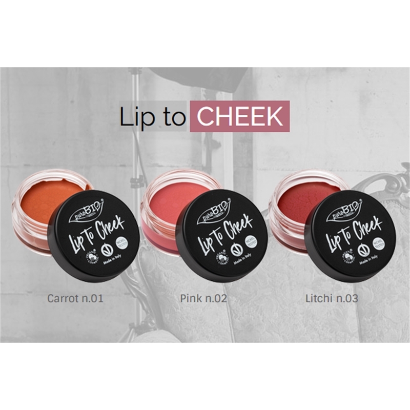 PUROBIO LIP TO CHEEK UN UNICO PRODOTTO PER LABBRA E GUANCE - PBLIPTOCHE-1 - PBLIPTOCHE-1