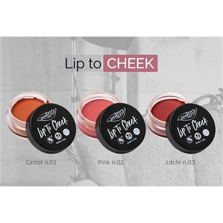 PUROBIO LIP TO CHEEK UN UNICO PRODOTTO PER LABBRA E GUANCE - PBLIPTOCHE-1 - PBLIPTOCHE-1