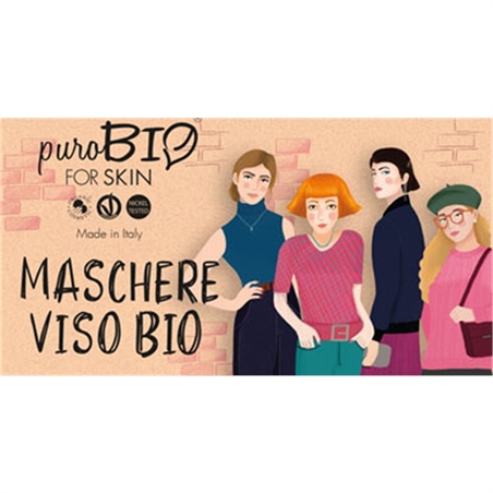 PUROBIO MASCHERE VISO IN CREMA MONODOSE - PBCREMASK-1 - PBCREMASK-1