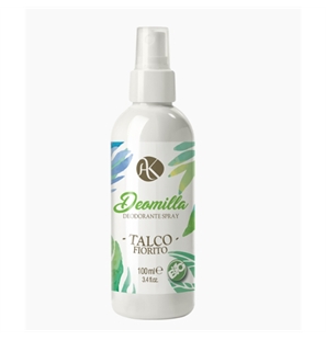 ALKEMILLA DEOMILLA TALCO FIORITO BIO DEODORANTE SPRAY 100ML - 0140-1 - 8051414384202-1