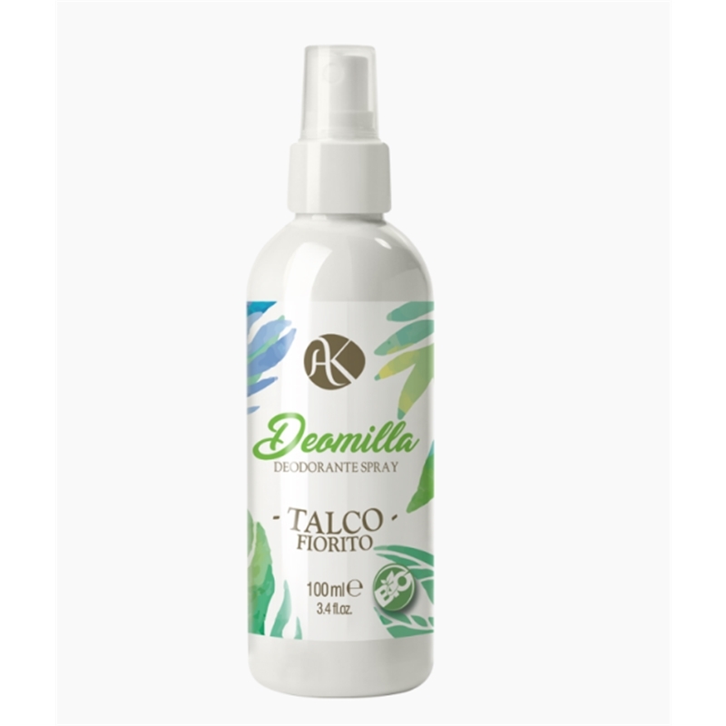 ALKEMILLA DEOMILLA TALCO FIORITO BIO DEODORANTE SPRAY 100ML
