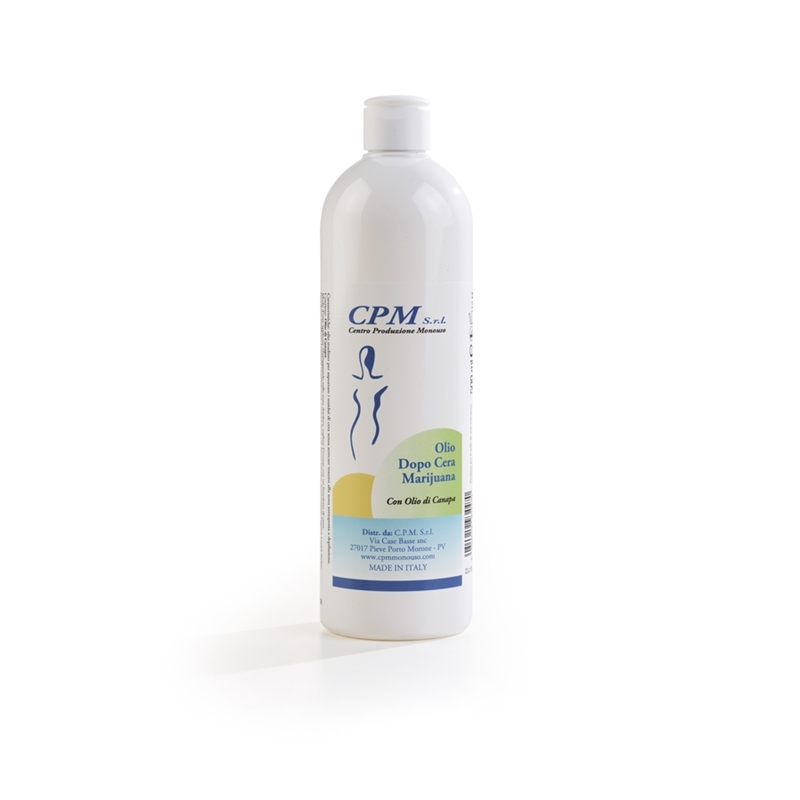 OLIO DOPO CERA MARIJUANA CON OLIO DI CANAPA 500 ML