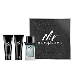 MR BURBERRY COFFRET EDT 100ML, AFTERSHAVE BALM 75ML E SHOWER GEL 75ML - 3614227692657-1 - 3614227692657-1
