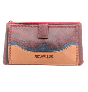 Portafoglio donna in pelle portamonete e carte credito B.Cavalli 847-G02 ROSSO - 2199999995638-1 - 2199999995638-1