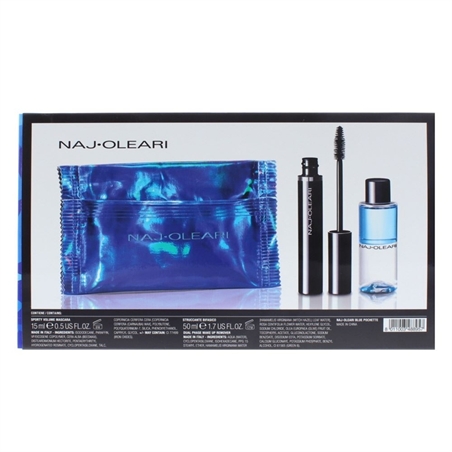 NAJ OLEARI SET CON MASCARA VOLUMIZZANTE STRUCCANTE E POCHETTE - 8011003488957-1 - 8011003488957-1