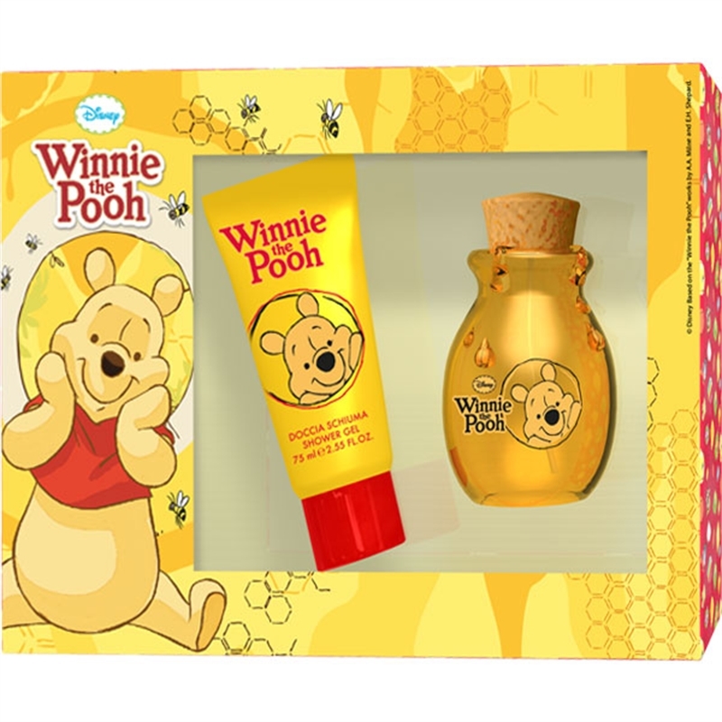 DISNEY SET REGALO WINNIE THE POOH CON PROFUMO EDT 50ML E S/G 75ML