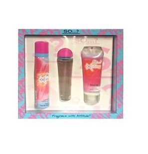 SO...? CONFEZIONE REGALO EXCITING CON EDT 50ML+ A/P 100ML + B/L 100ML - 5018389188047-1 - 5018389188047-1