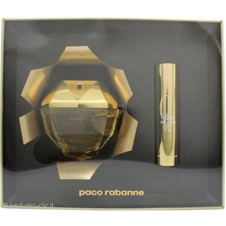 PACO RABANNE COFFRET LADY MILLION  EDP 80ML + EDP 10ML - 3349668565016-1 - 3349668565016-1