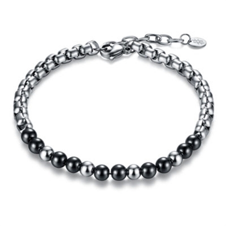 BRAND GIOIELLI BRACCIALE CATENA ROLO' E EMATITE - 2000000019826-1 - 55BR005-1