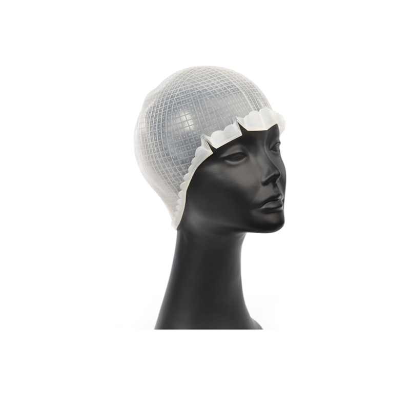 CUFFIA MECHES SILICONE A RETE FLASH TG.L CON UNCINETTO INCLUSO