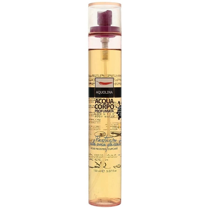AQUOLINA ACQUA PROFUMATA CORPO PASTICCINO ALLA ROSA GLASSATA 150ML