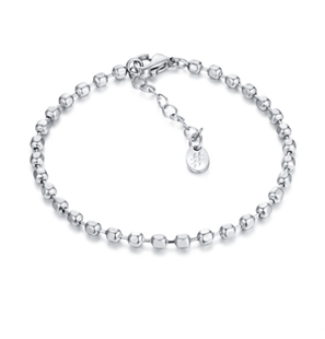 BRAND GIOIELLI OMG BRACCIALE CON PALLINI SFACCETTATI 4MM - 04BR030-1 - 04BR030-1