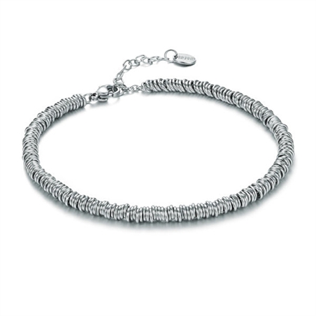 BRAND GIOIELLI OMG BRACCIALE CON ANELLINI PICCOLI 4MM - 04BR001-1 - 04BR001-1