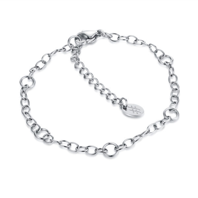 BRAND GIOIELLI OMG BRACCIALE CON ANELLINI 4MM