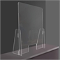 DIVISORE IN PLEXIGLASS 80X60CM PER BANCO VENDITA E TAVOLI ESTETISTA