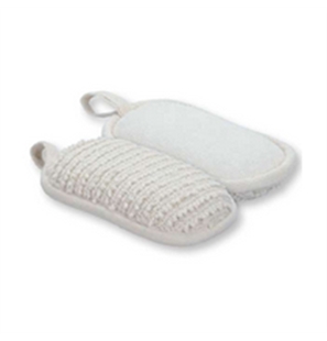 XANITALIA SPUGNA ABRASIVA OVALE PICCOLA PER IL CORPO IN COTONE - 350.232-1 - 350.232-1