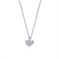BRAND GIOIELLI LA JOLIE COLLANA CON CUORE PENDENTE IN ACCIAIO BRAND GIOIELLI LA JOLIE COLLANA CON CUORE PENDENTE IN ACCIAIO