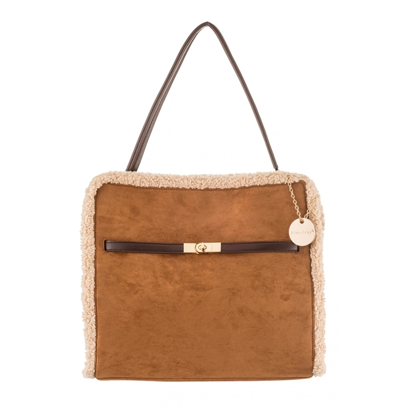 ALEX MAX BORSA A SPALLA MARRONE