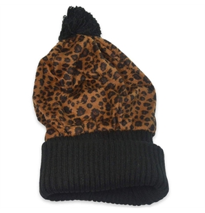 CHARRO CAPPELLO DONNA MACULATO CON PON PON - 8030571086358-1 - 8030571086358-1