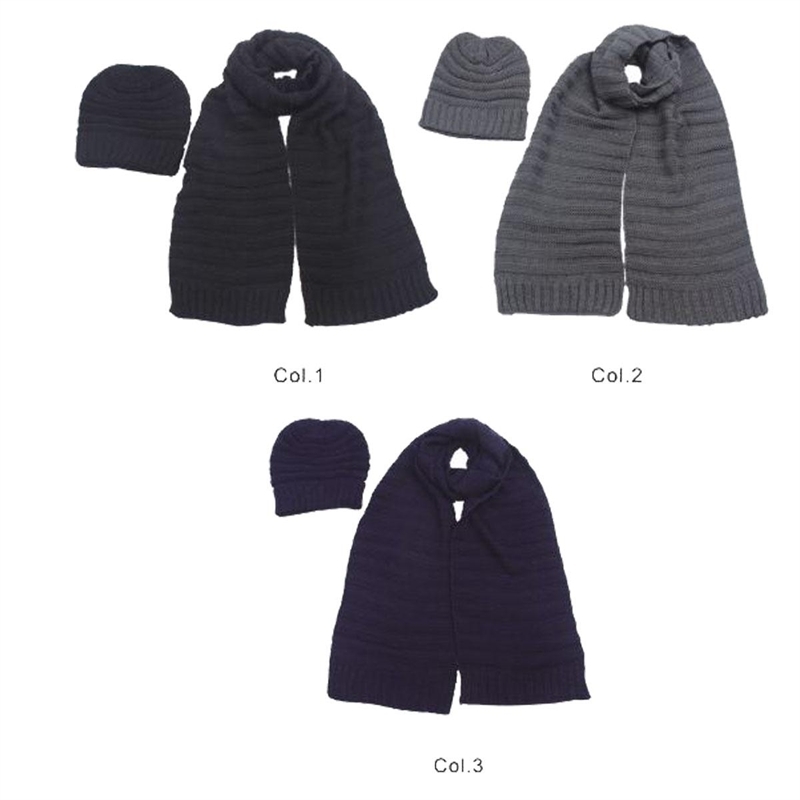 COVERI COLLECTION SET CAPPELLO + SCIARPA IN POLIESTERE COL. ASSORTITO